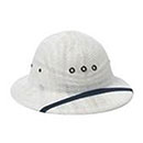 Sun Helmet with Woven Mesh for Letter Carriers and Motor Veh
