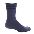 Blue Crew Length Socks with Spandex