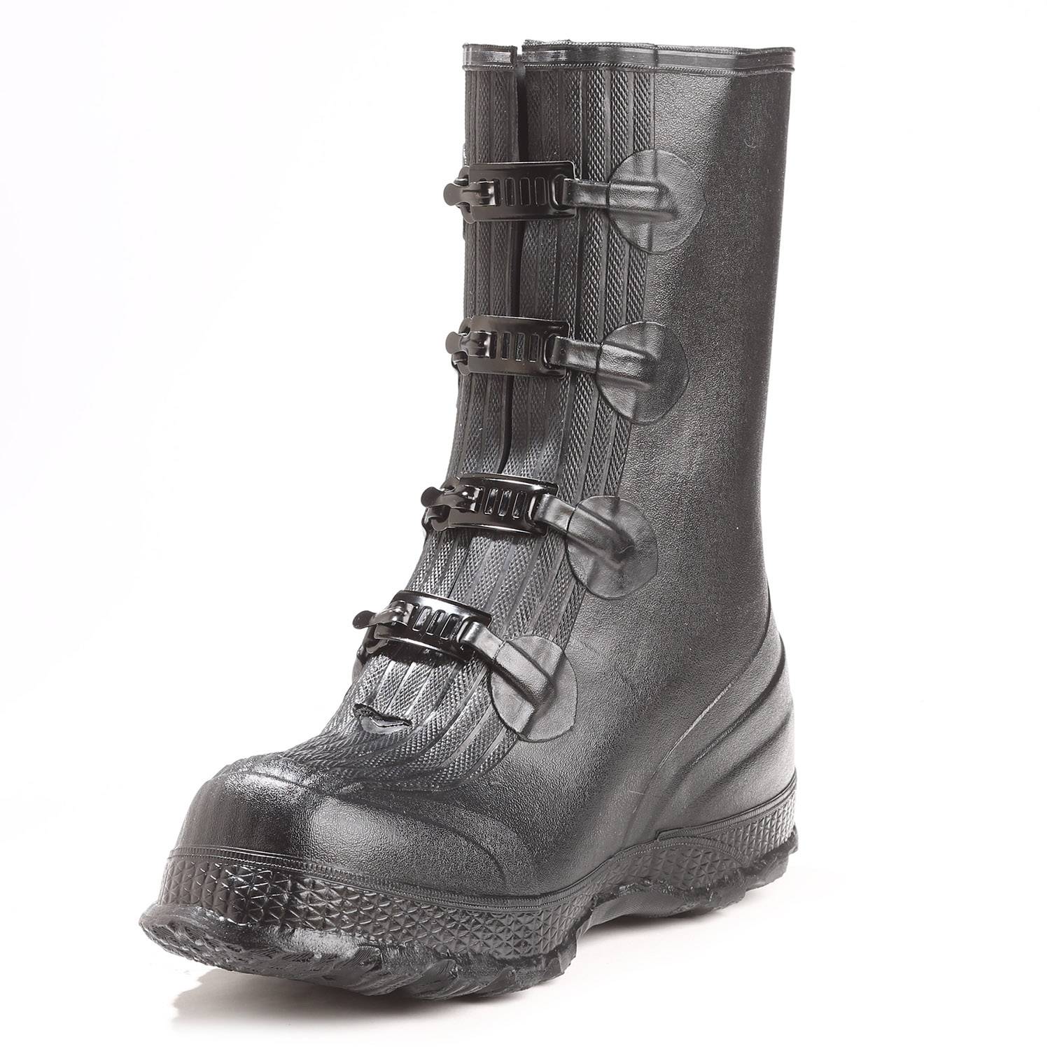 4 buckle rubber boots